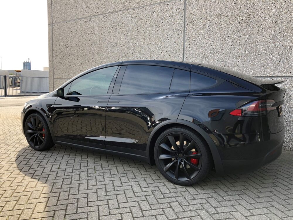Tesla Model X voorportieren FG40 vanaf Batijl Privacy gl;ass.2